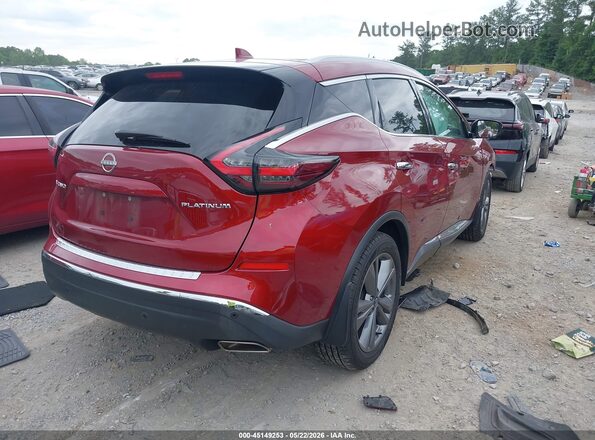 5N1AZ2DJ6PC105042 2023 NISSAN MURANO Red Rear right