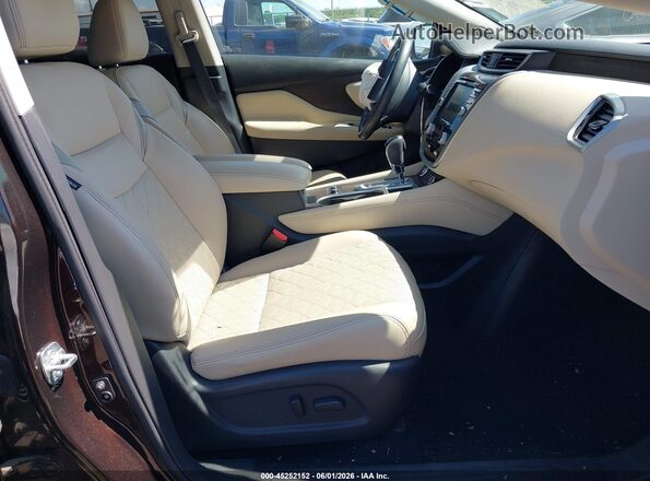5N1AZ2DS1MC111903 2021 NISSAN MURANO Burgundy Vista interior delantera