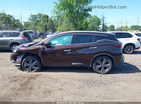 5N1AZ2DS1MC111903 2021 NISSAN MURANO Burgundy Vista interior de 360 grados