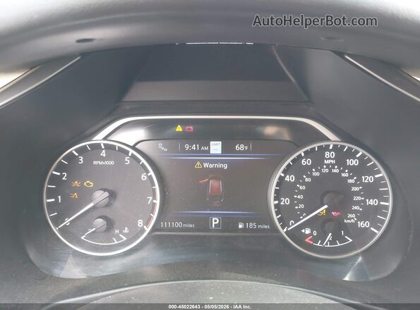 5N1AZ2DS2MC109920 2021 NISSAN MURANO Maroon უკანა სავარძლების ხედი