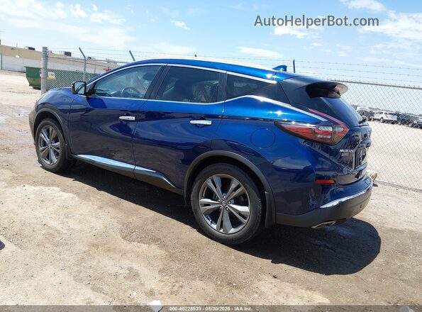 5N1AZ2DS3LN116295 2020 NISSAN MURANO Синий Задняя левая четверть