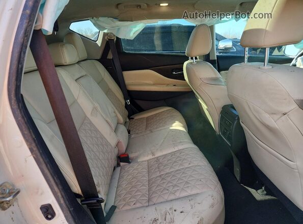 5N1AZ2DS7MC132027 2021 NISSAN MURANO White Vista interior trasera