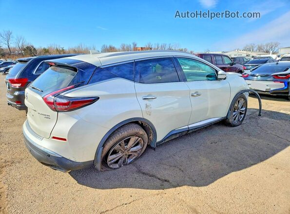 5N1AZ2DS7MC132027 2021 NISSAN MURANO White Trasero derecho