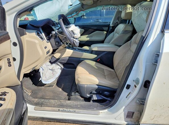5N1AZ2DS7MC132027 2021 NISSAN MURANO White Vista interior delantera