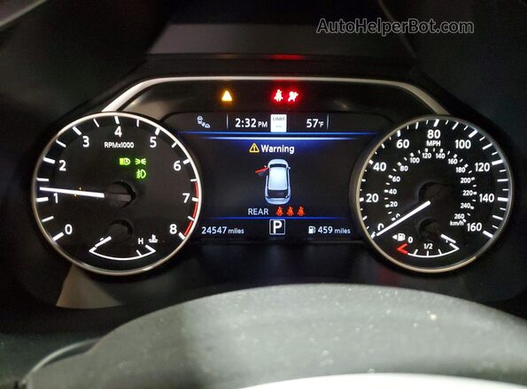 5N1AZ2DS7RC108513 2024 NISSAN MURANO Белый Вид щитка приборов