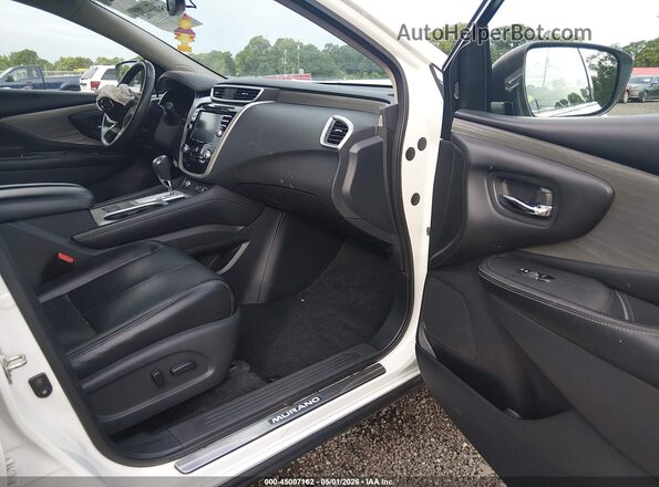 5N1AZ2MG7JN184396 2018 NISSAN MURANO White წინა სალონის ხედი