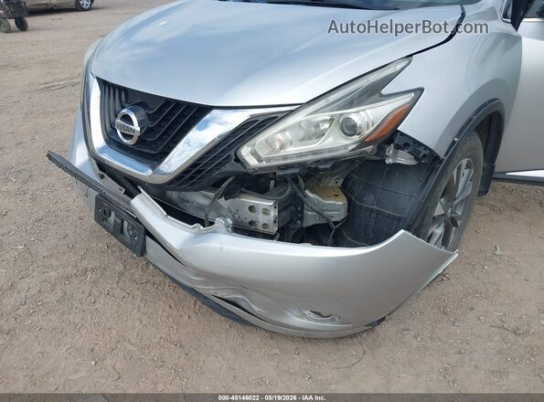 5N1AZ2MH1GN138399 2016 NISSAN MURANO Silver Vista frontal