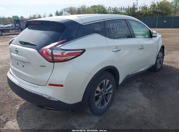 5N1AZ2MH1GN148396 2016 NISSAN MURANO White Задня права чверть