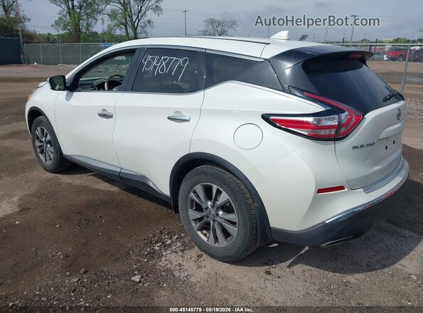 5N1AZ2MH1GN148396 2016 NISSAN MURANO White Задня ліва чверть