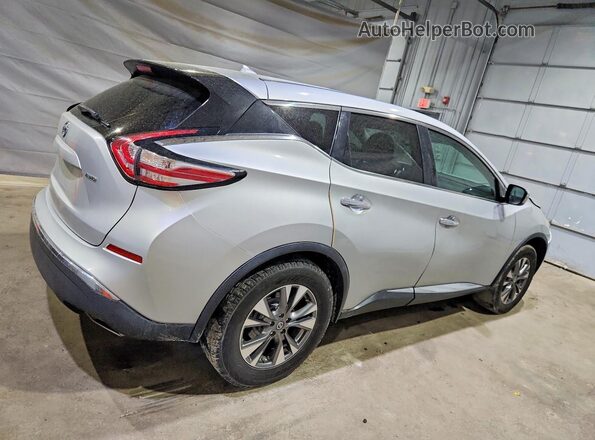 5N1AZ2MH2GN104469 2016 NISSAN MURANO Silver Rear right
