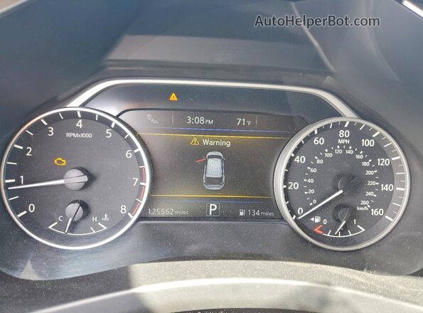 5N1AZ2MH2HN129700 2017 NISSAN MURANO Blue Вид щитка приладів