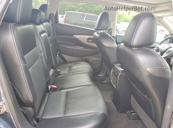 5N1AZ2MH2HN129700 2017 NISSAN MURANO Blue Вид задньої частини салону