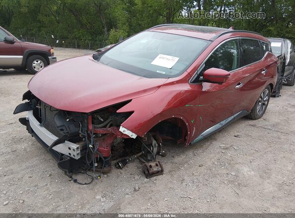 5N1AZ2MH2HN149848 2017 NISSAN MURANO Red 