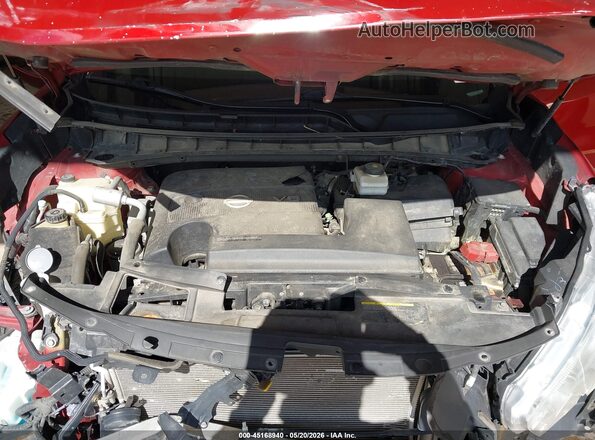 5N1AZ2MH3HN147347 2017 NISSAN MURANO Red Vista trasera