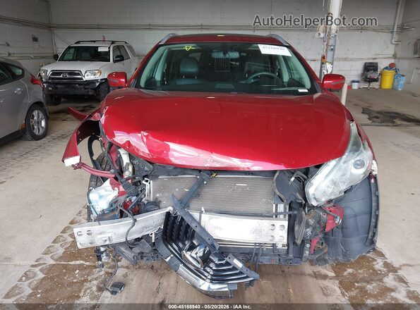 5N1AZ2MH3HN147347 2017 NISSAN MURANO Red Vista del cuadro de instrumentos