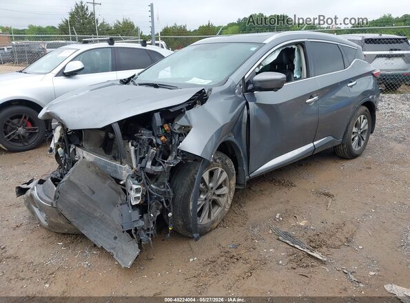 5N1AZ2MH3JN114211 2018 NISSAN MURANO Gray Передня ліва чверть