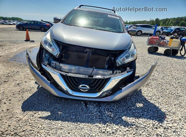5N1AZ2MH6HN182299 2017 NISSAN MURANO Gray Front view