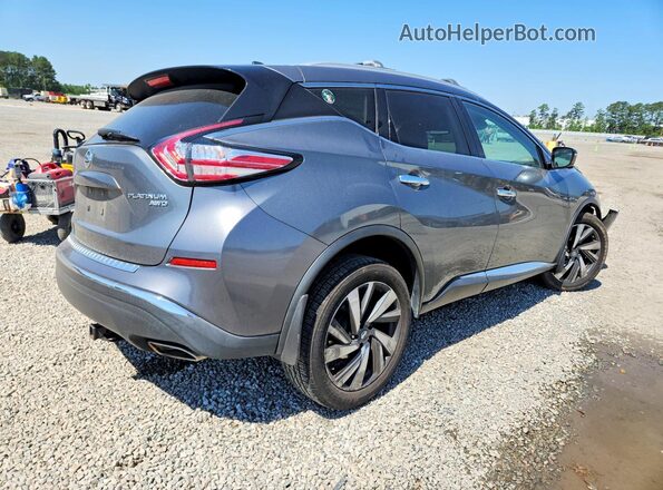 5N1AZ2MH6HN182299 2017 NISSAN MURANO Gray Rear right