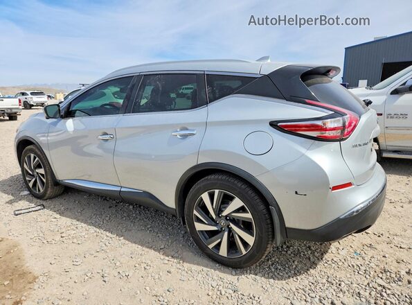 5N1AZ2MH6JN139586 2018 NISSAN MURANO Silver Rear left