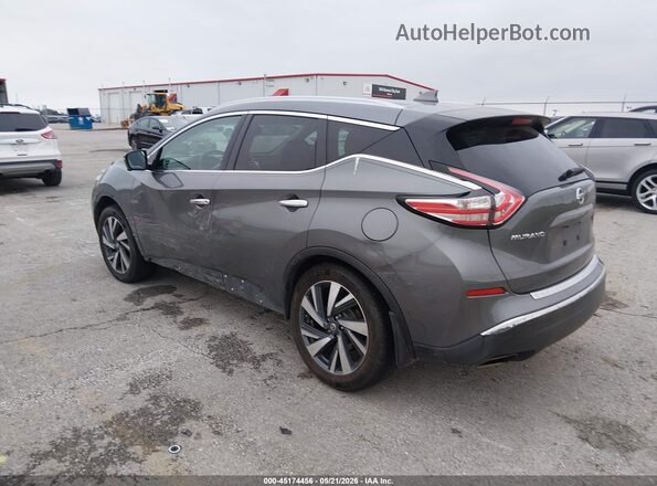 5N1AZ2MH7HN107630 2017 NISSAN MURANO Gray Trasero izquierdo
