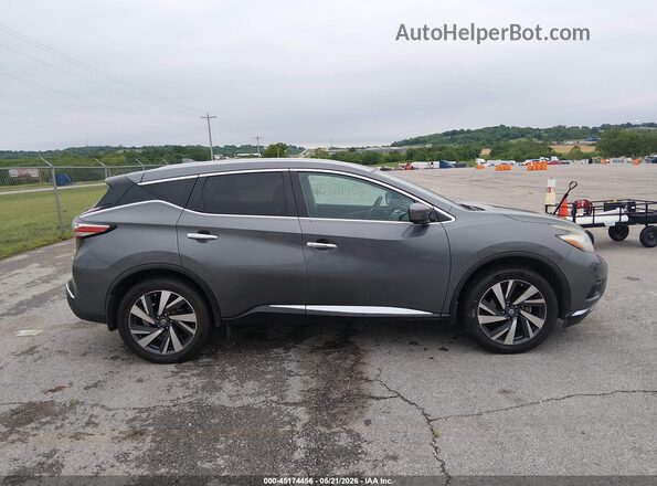 5N1AZ2MH7HN107630 2017 NISSAN MURANO Gray Vista interior de 360 grados
