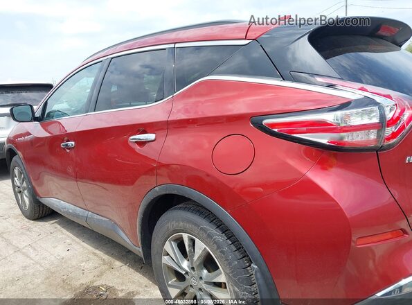 5N1AZ2MH7JN153545 2018 NISSAN MURANO Maroon 
