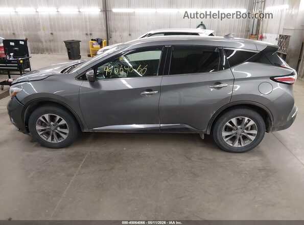 5N1AZ2MH7JN192488 2018 NISSAN MURANO Gray 
