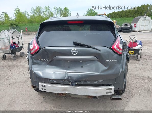 5N1AZ2MH9HN114353 2017 NISSAN MURANO Gray 