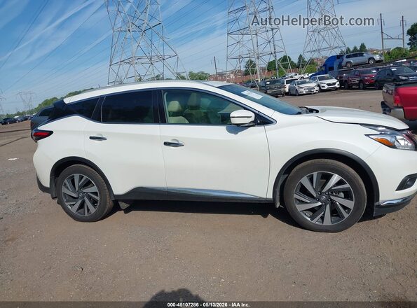 5N1AZ2MH9JN153725 2018 NISSAN MURANO White 