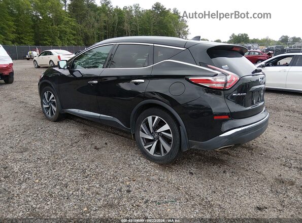 5N1AZ2MHXHN170950 2017 NISSAN MURANO Black Հետևի ձախ