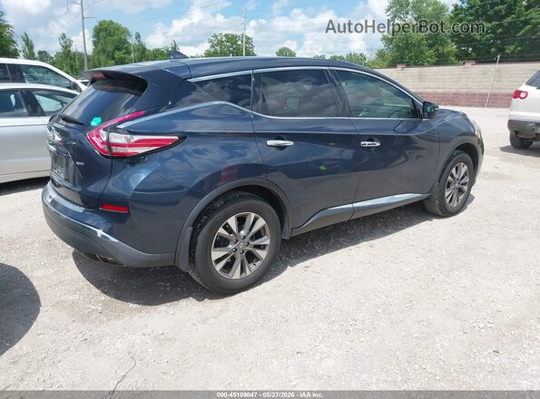 5N1AZ2MHXJN145455 2018 NISSAN MURANO Blue უკანა მარჯვენა