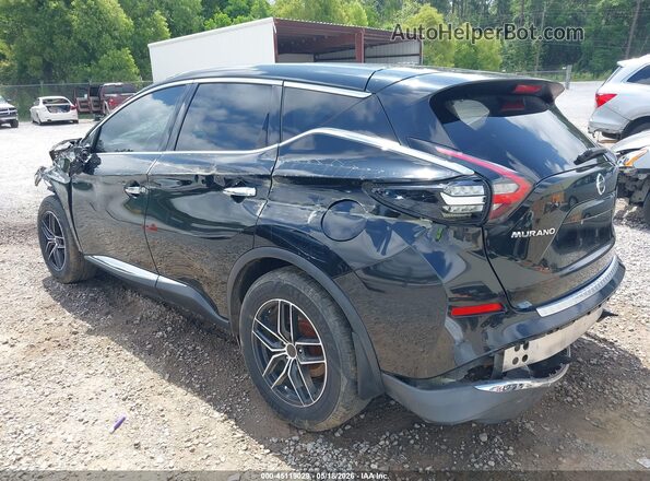 5N1AZ2MJ1KN143758 2019 NISSAN MURANO Black Հետևի ձախ