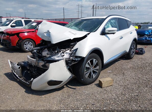 5N1AZ2MJ4KN143561 2019 NISSAN MURANO White Передня ліва чверть