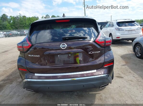 5N1AZ2MJ8KN123877 2019 NISSAN MURANO Burgundy 