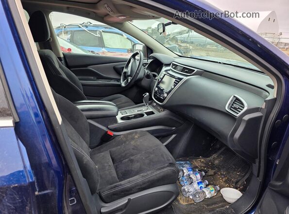 5N1AZ2MS0KN137782 2019 NISSAN MURANO Blue Vista trasera
