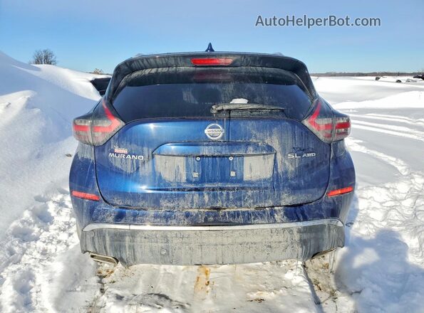 5N1AZ2MS1KN113572 2019 NISSAN MURANO Blue 