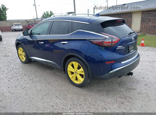 5N1AZ2MS2KN164854 2019 NISSAN MURANO Blue Tył lewy