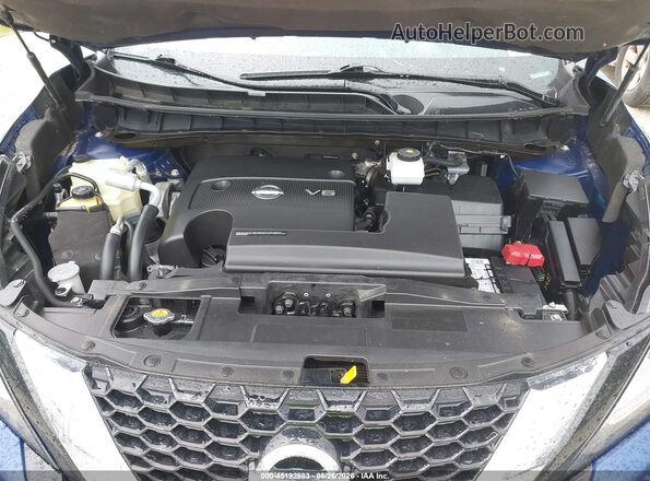 5N1AZ2MS2KN164854 2019 NISSAN MURANO Blue Widok z tyłu