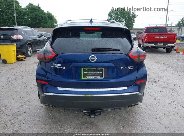 5N1AZ2MS2KN164854 2019 NISSAN MURANO Blue 