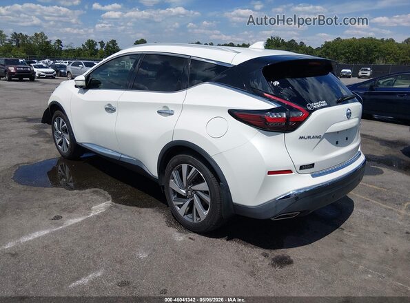 5N1AZ2MS3KN160117 2019 NISSAN MURANO White Trasero izquierdo