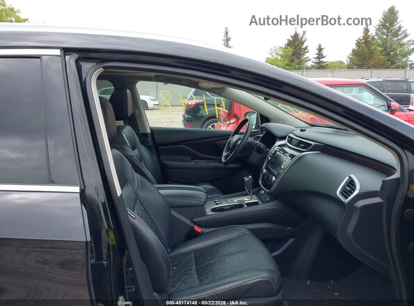 5N1AZ2MS4KN141981 2019 NISSAN MURANO Black Vista interior delantera