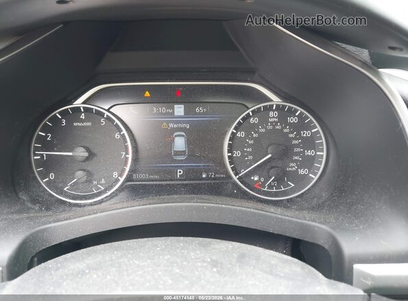 5N1AZ2MS4KN141981 2019 NISSAN MURANO Black Vista de los asientos traseros
