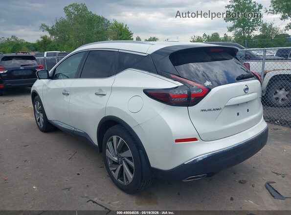 5N1AZ2MS9KN156458 2019 NISSAN MURANO Белый Задняя левая четверть