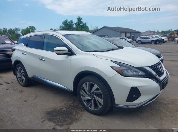 5N1AZ2MS9KN156458 2019 NISSAN MURANO Белый Вид задней части салона