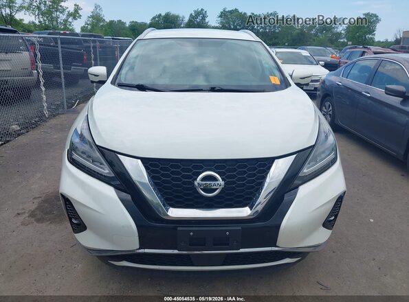 5N1AZ2MS9KN156458 2019 NISSAN MURANO Белый Вид щитка приборов