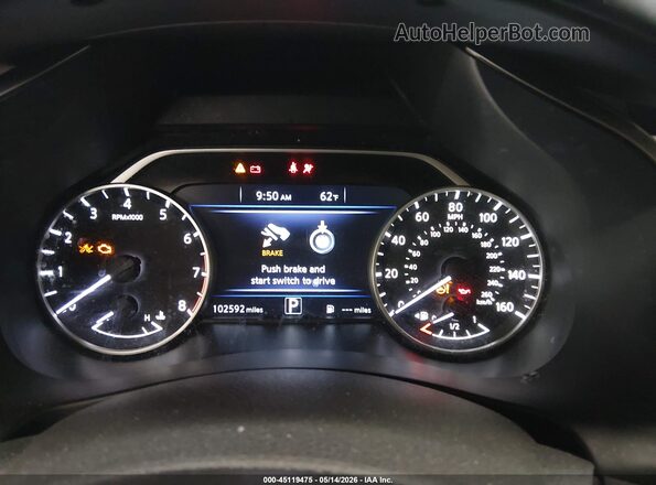 5N1AZ2MSXKN141483 2019 NISSAN MURANO Серебряный Вид задних сидений