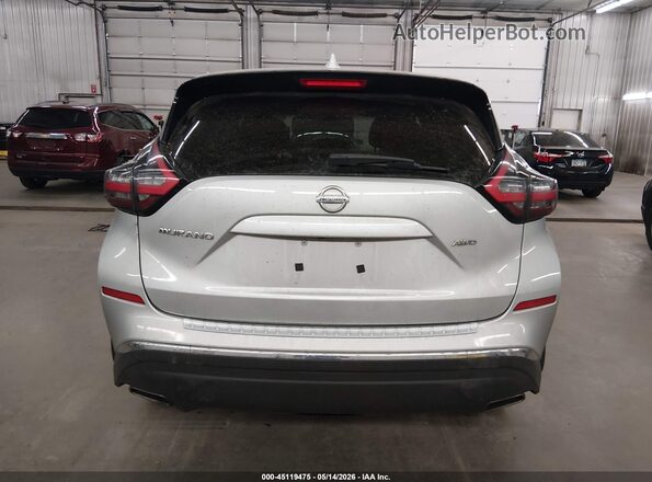 5N1AZ2MSXKN141483 2019 NISSAN MURANO Серебряный 