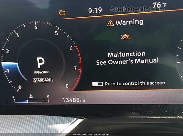 5N1AZ3CS2SC104303 2025 NISSAN MURANO White 