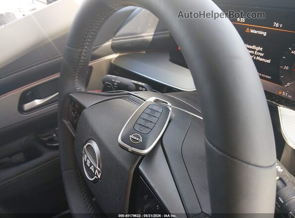 5N1AZ3CS2SC104303 2025 NISSAN MURANO White Вид панелі приладів