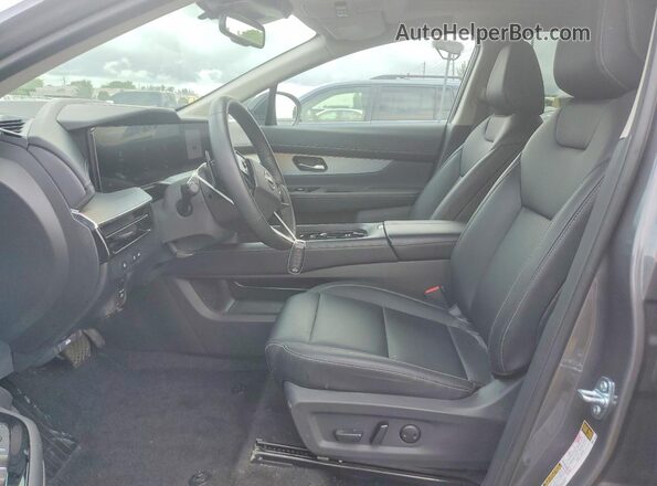 5N1AZ3CS4SC109342 2025 NISSAN MURANO Gray Widok wnętrza z przodu